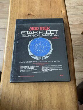 Star Trek Star Fleet Technical Manual Training Command Star Fleet Academy Joseph